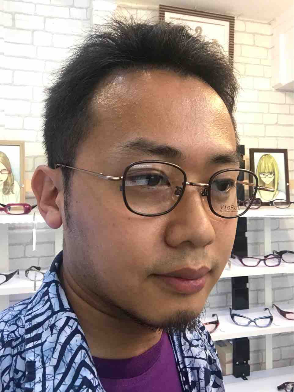 王道のウェリントンデザイン VioRou Kazuya-s : GILBERT EYEWEAR from