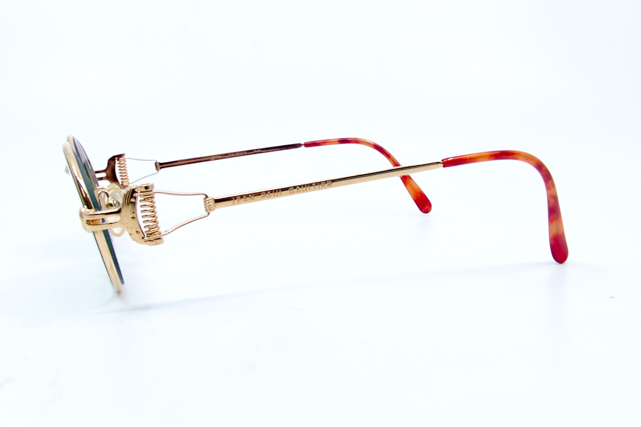 Jean Paul Gaultier ラウンドビンテージフレーム 度付き Jean Paul Gaultier ラウンドビンテージフレーム 度付き