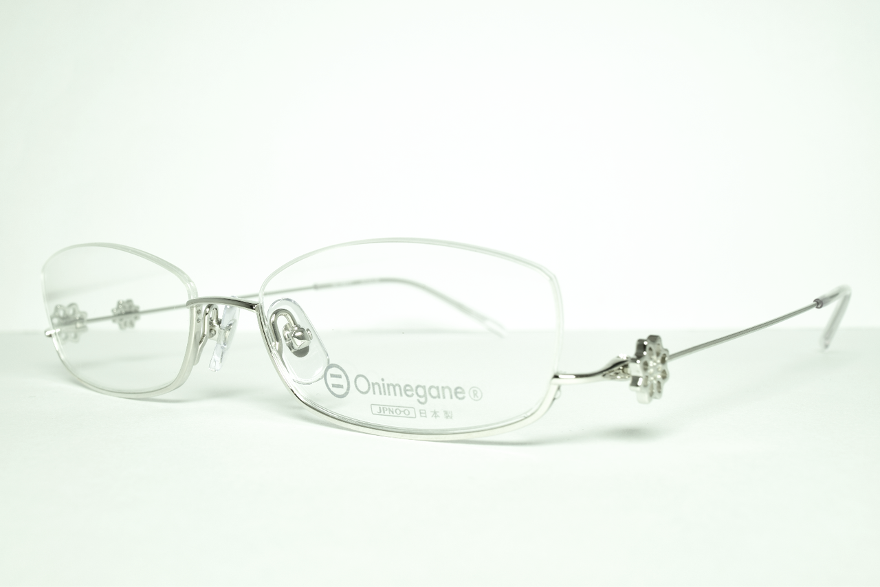 onimegane 執事眼鏡　プラチナ Onimegane 執事眼鏡 eyemirror店舗限定カラー メガネ プラチナ