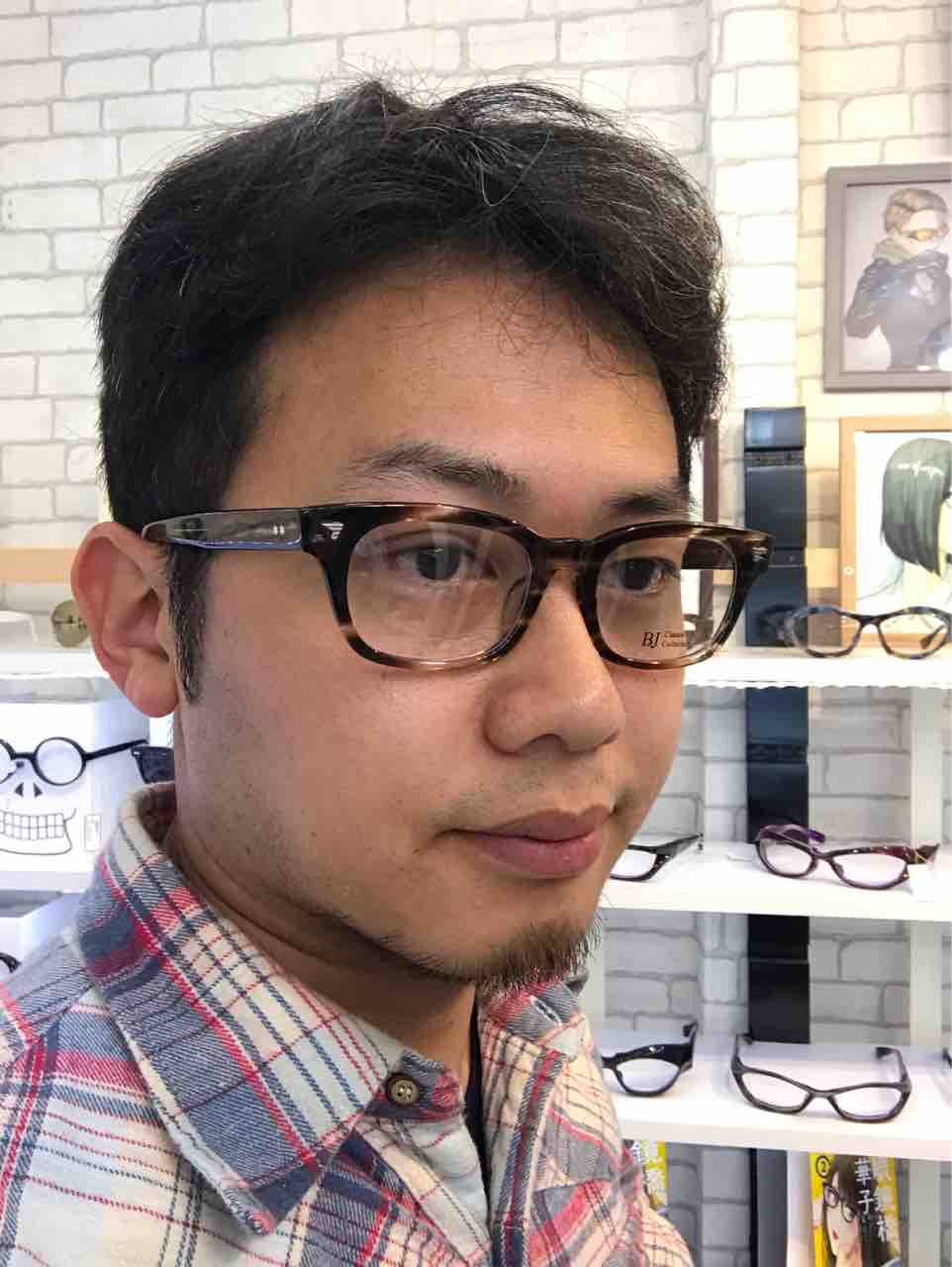 ワンサイズ大きめのウェリントン BJ CLASSIC COLLECTION P-557MP ワンサイズ大きめのウェリントン BJ CLASSIC COLLECTION P-557MP