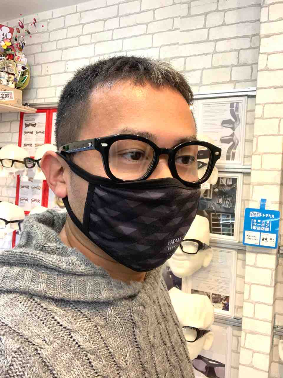 安定の黒縁ボスリントン EFFECTOR CHROMATIC : GILBERT EYEWEAR from