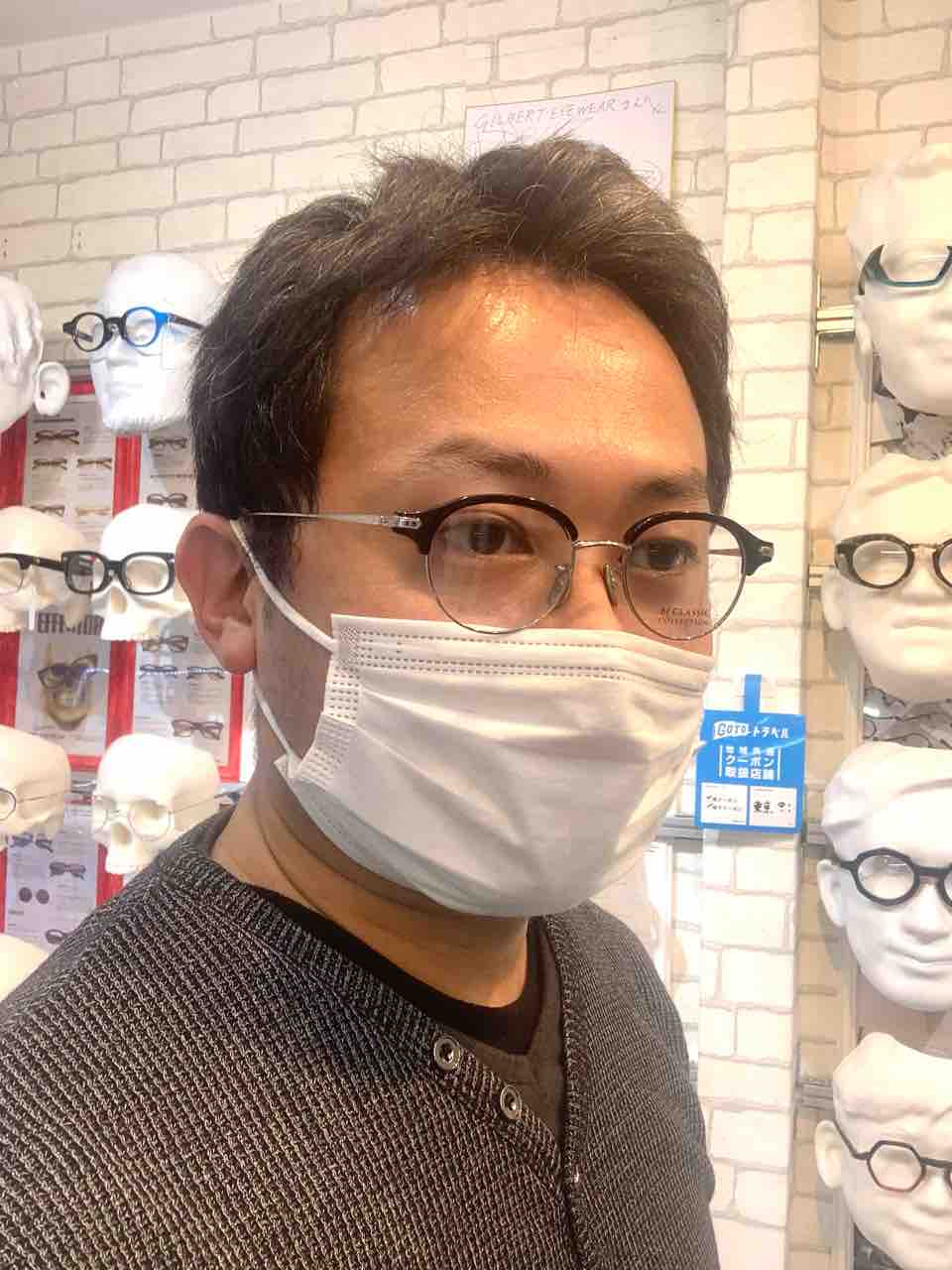 すっきりとした小ぶりのBROS BROW BJ CLASSIC COLLECTION S-741NT 