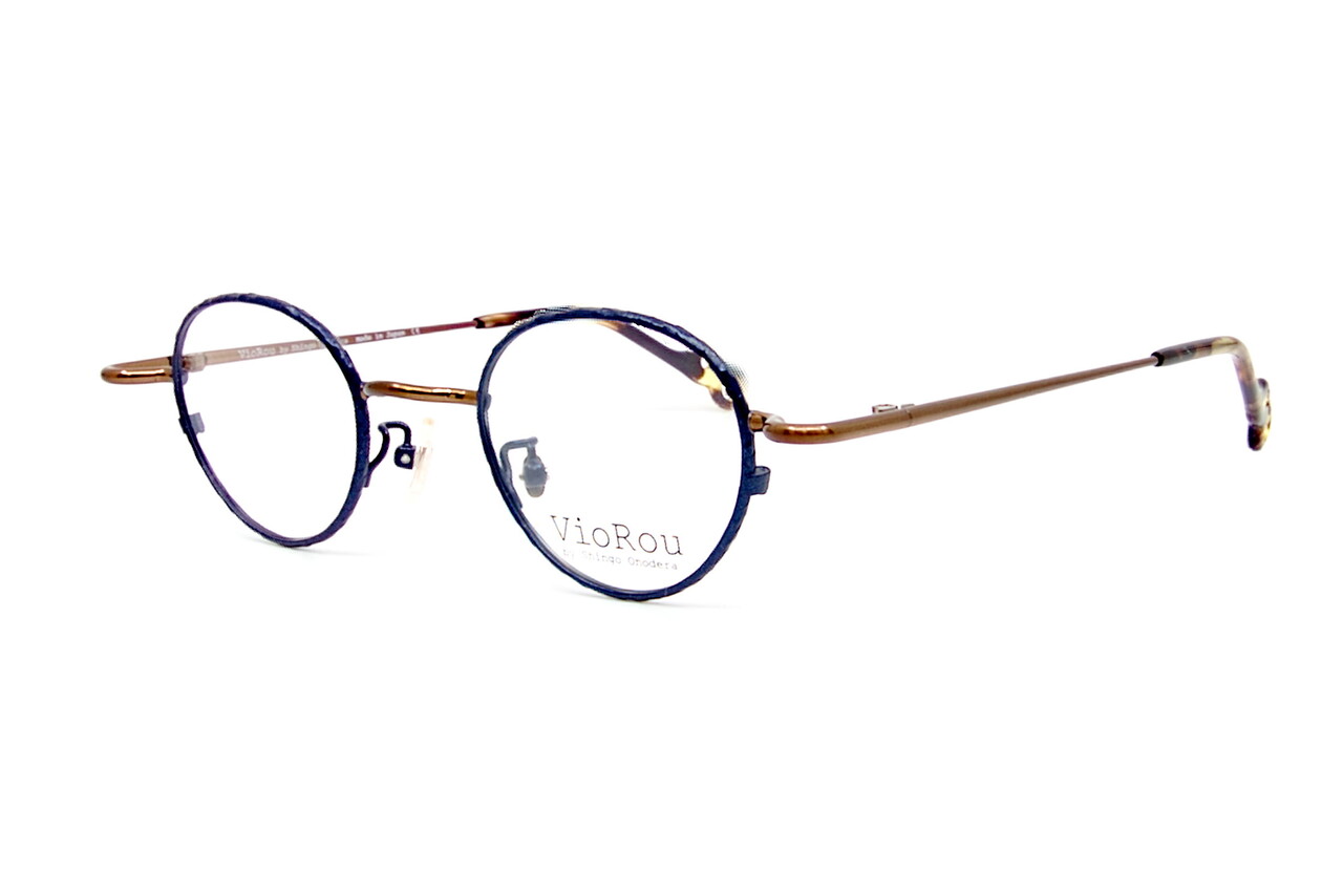 細かい多面リムがアクセント VioRou Sachie-2 : GILBERT EYEWEAR 細かい多面リムがアクセント VioRou Sachie-2 : GILBERT EYEWEAR