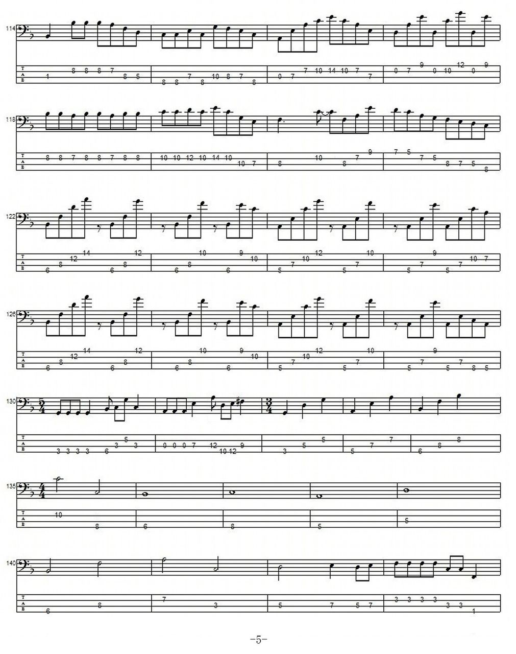 楽譜 Gimのベースブログ