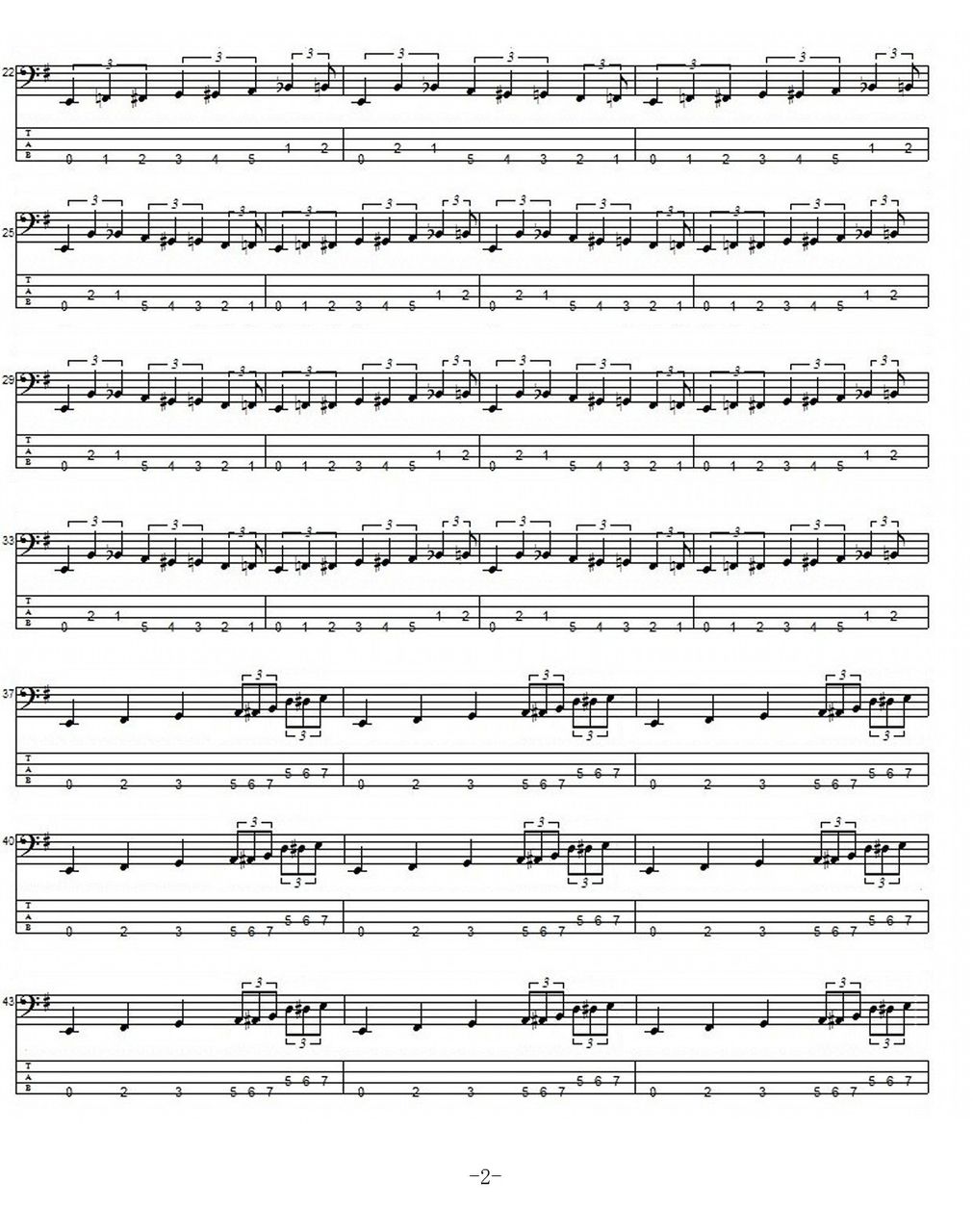 楽譜 Gimのベースブログ