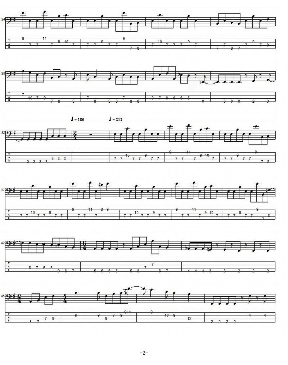 楽譜 Gimのベースブログ