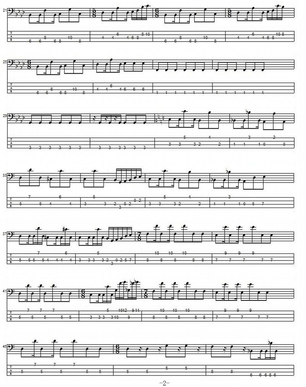 楽譜 Gimのベースブログ