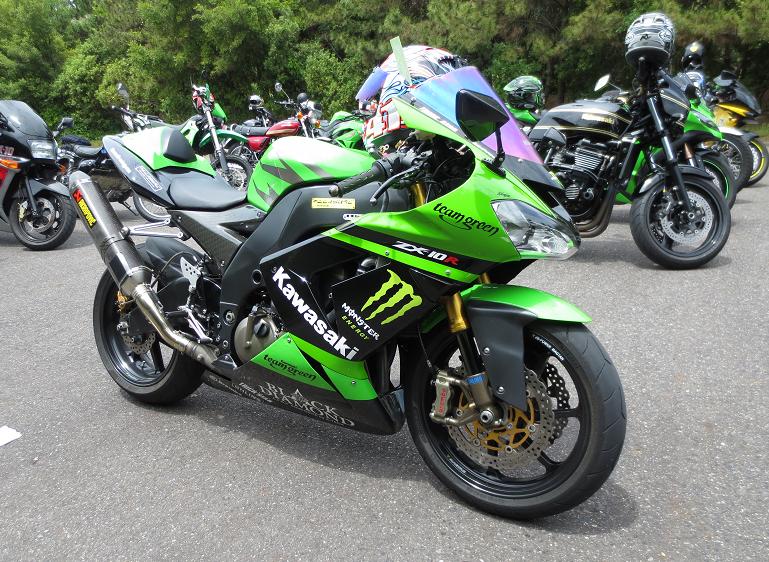 赤丸 カワサキオーナーズU29ミーティングin知多 : Blue Rhapsody