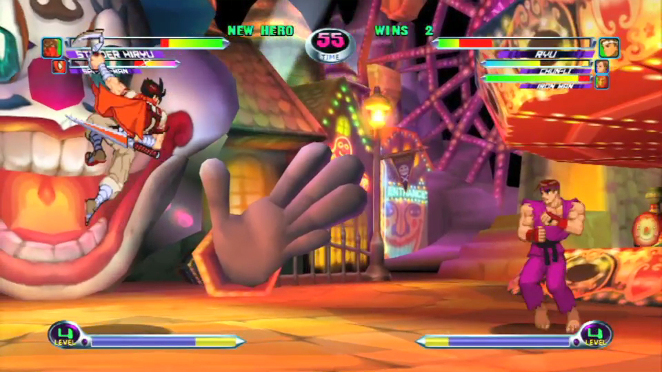 Ps3版 Marvel Vs Capcom 2 体験版の背景の粗探し 明日からではなく