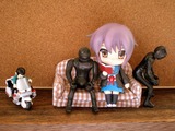 ねんどろ長門と白バイルパン