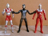 仮面ライダーシリーズとの大きさ比較