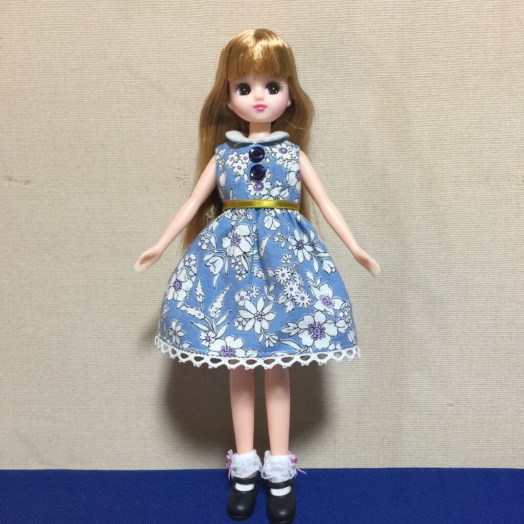 ハンドメイド ドール服 No.2 ブライス リカちゃん ワンピース おもちゃ