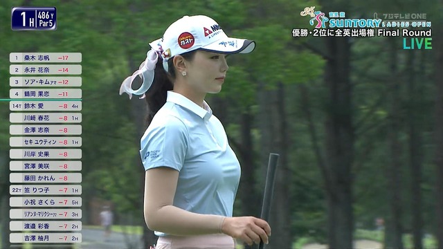 宮里藍サントリーレディスおっぱいオープンゴルフトーナメント