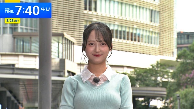 齊藤美雅アナ、ニットおっぱい横乳の膨らみエッロたまりませ～ん