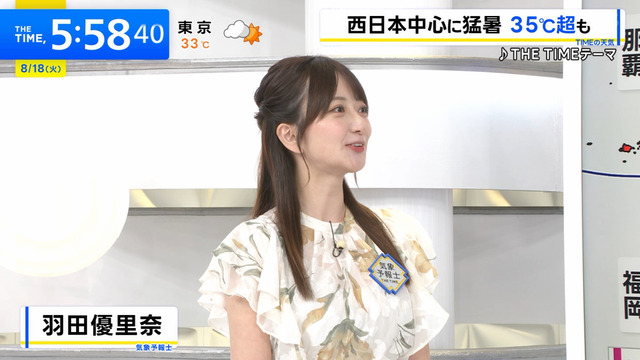 羽田優里奈アナ、おっぱいどうなってるだ！乳袋ブルンブルン揺れまくり