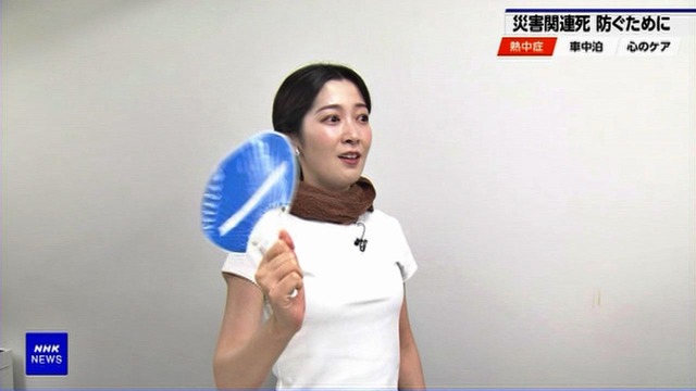 姫野美南アナ、白Tシャツおっぱいエッロ!ええ感じの下乳しとんの