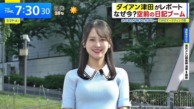 齊藤美雅アナ、ニットおっぱいデッカ！YCの膨らみカタチがエッチ過ぎ