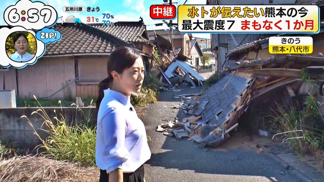 水卜麻美アナ、パンティ線がクッキリ食い込む尻肉の膨らみエッチで最高