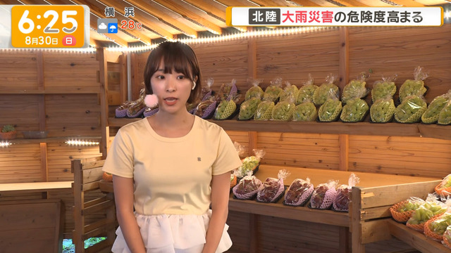 今井春花アナ、生意気な透け感おっぱいだよな！ボインやんかタマランち