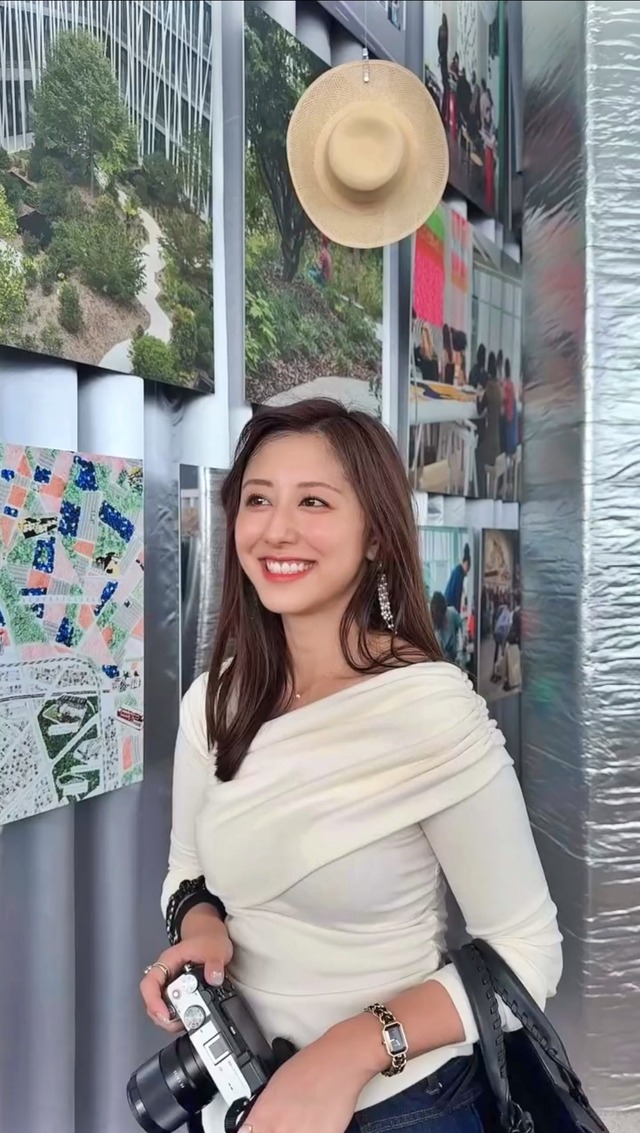 斎藤ちはるアナ、白ニットおっぱいデッカ！YCの膨らみエッチ過ぎ