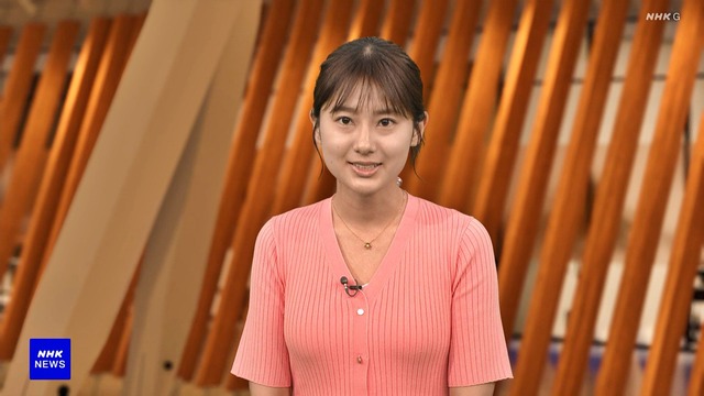 浅田春奈アナ、この模様のニット横乳おっぱいエッロ！たまりませ～ん