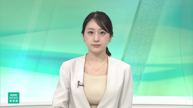 大谷舞風アナ、リブニット巨乳おっぱいデッカ！横乳ムギュッさせ過ぎ