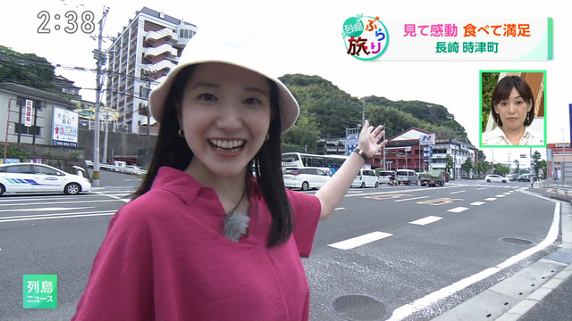 山口紗希アナ、パンティ線が食い込む尻肉のスジがエッロ過ぎ最高！