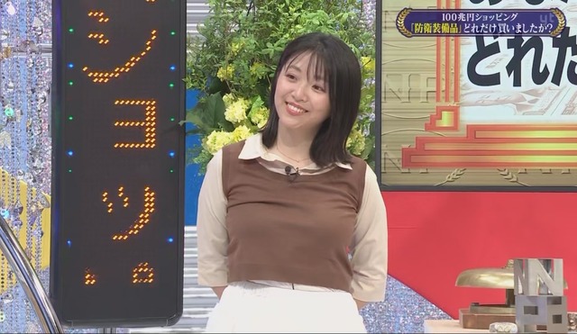 黒木千晶アナ、YCおっぱいの膨らみデッカ！横アングルがエッチ過ぎ最高