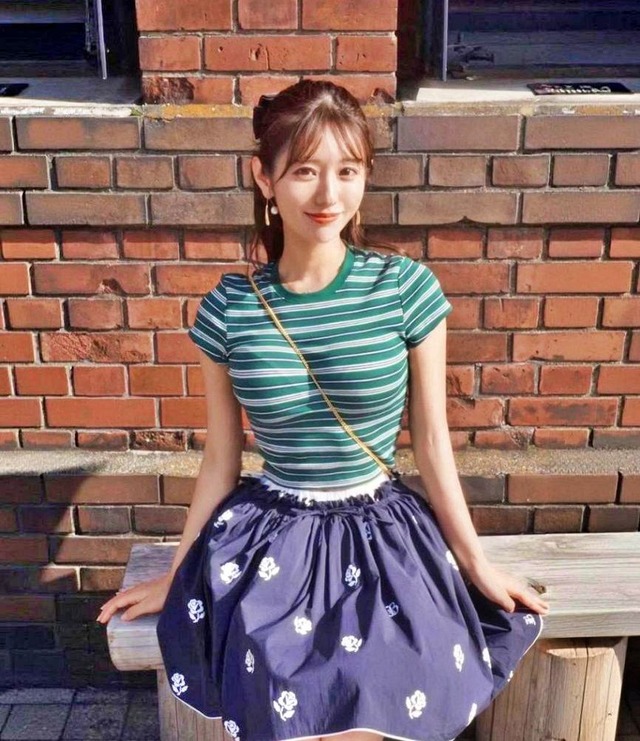 白戸ゆめのアナ、ブラ線透けるパイスラおっぱいデッカ!ナイス乳!