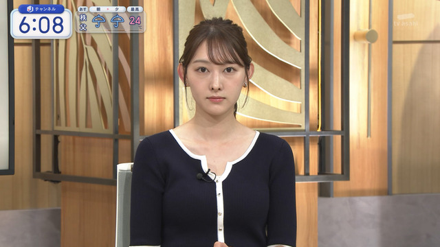 森山みなみアナ、また、おっぱいの谷間見せてるぞ!けしからん最高!