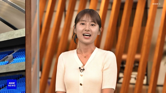 浅田春奈アナ、Vニット生々しい横乳おっぱいのカタチがエッチ過ぎ最高