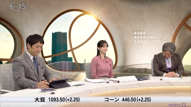 中原みなみアナ、ニットおっぱいデッカ！YCの膨らみFカップあるな…