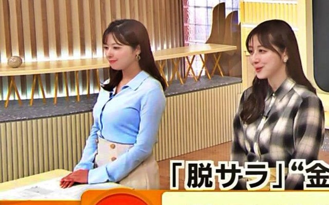 田原萌々アナ、横乳ニットおっぱいの膨らみエッロ過ぎ最高！