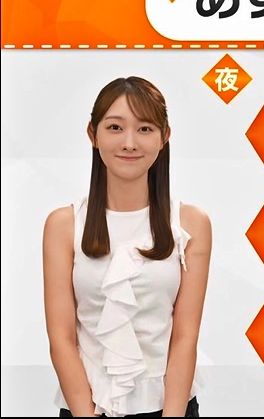 森山みなみアナ、ノースリおっぱいの膨らみをムギュムギュさせてるぞ