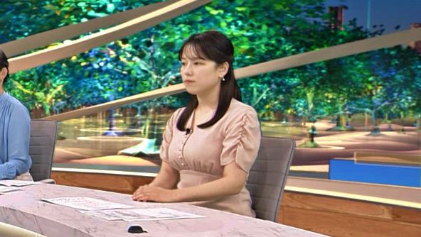 古旗笑佳アナ、おっぱいデカいデカすぎるよ！乳袋がムギュたまらん