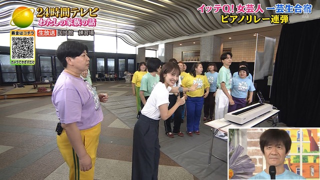 河出奈都美アナ、生地薄Tシャツおっぱいエッロ！横乳ムギュッと触ってる