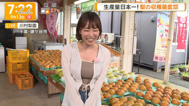 今井春花アナ、ニットおっぱい縛りプレイでプルプル揺れ過ぎ最高！