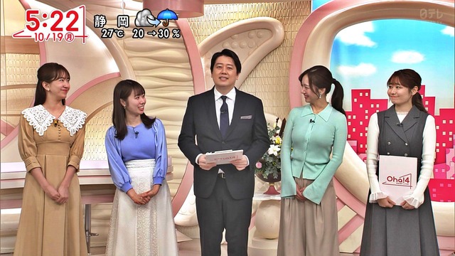 刈川くるみアナ、今日のニットおっぱいヤバい！乳影の膨らみ凄い最高！