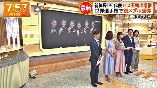 田原萌々アナ、ニットおっぱいデッカ！横乳の膨らみ本物のボインやろ