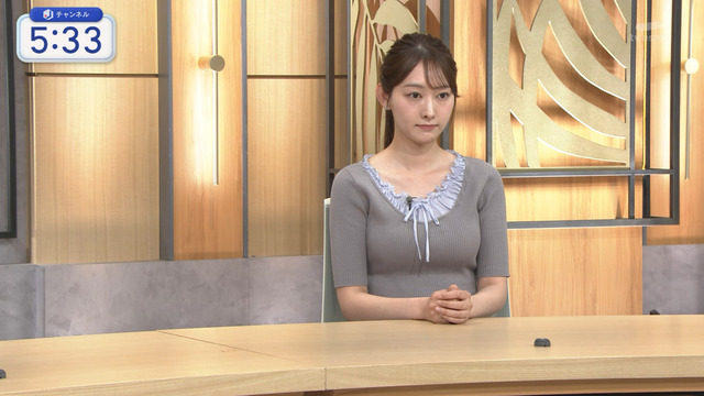 森山みなみアナ、細身で爆乳おっぱい柔らかい！なんちゅう乳なんだよ