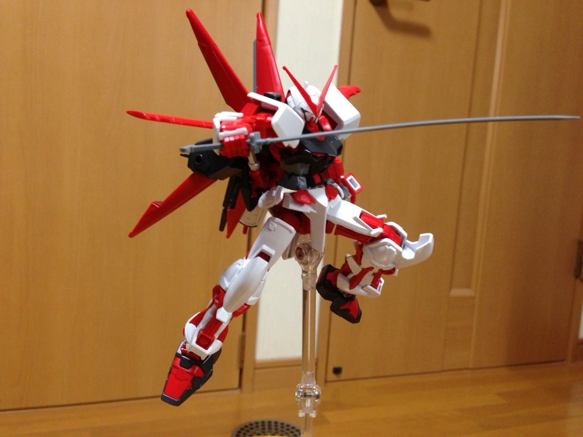 Hg ガンダムアストレイレッドフレーム フライトユニット装備 レビュー まーらいおん