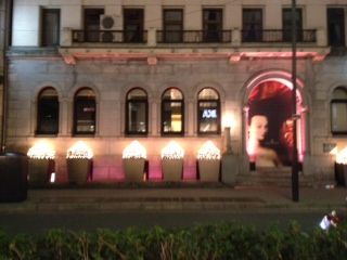 銀座１丁目周辺のクリスマスディスプレイ 銀座のふみちゃん