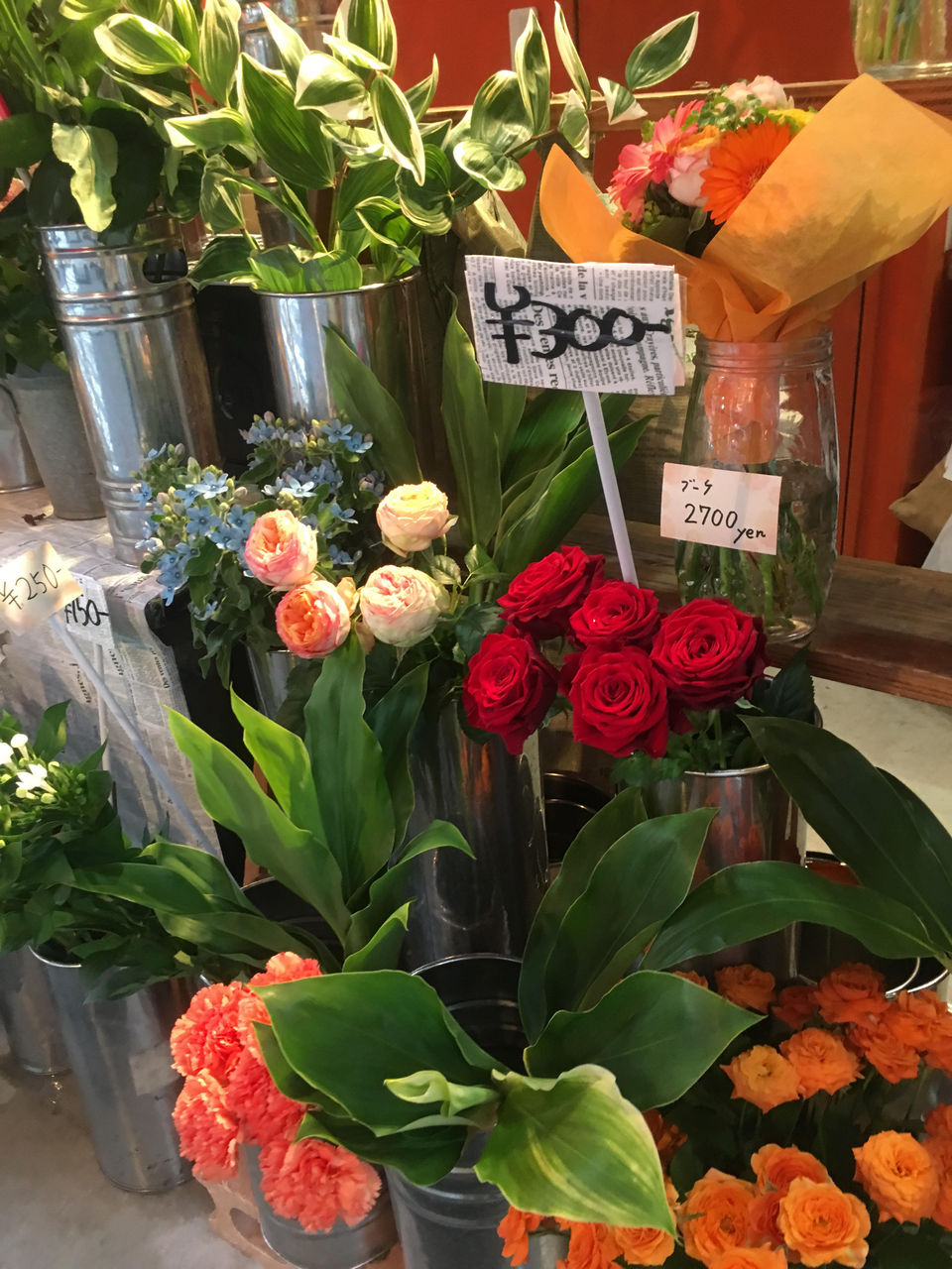 きりしまフラワーで150円の花を買ってみた 銀座のふみちゃん きりしまフラワーで150円の花を買ってみた 銀座のふみちゃん