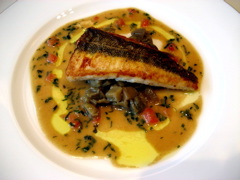 cuisine francaise JJ メイン魚