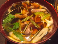 鴨亭 鴨スープ