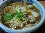 銀座 そば 泰明庵 牡蠣なんばん