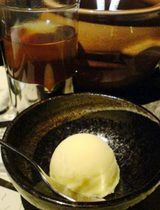 銀座 水炊き あまくさ デザート しもん茶