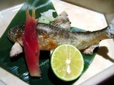 御蔵 鮎の塩焼き