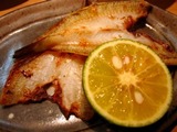 すし屋の磯賢魚のひらき