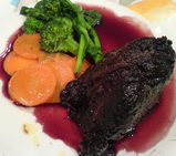 神保町 七條 和牛ほほ肉のハチミツ赤ワイン煮